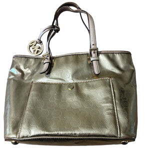 Michael Kors Metallic Gold Tote